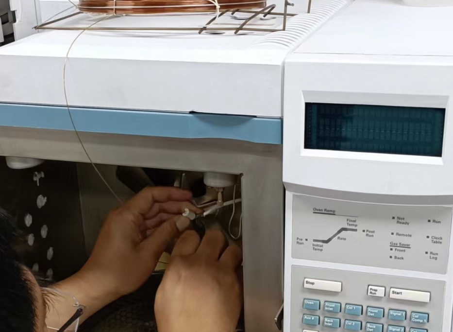 6890气相色谱仪的加热模块的修复